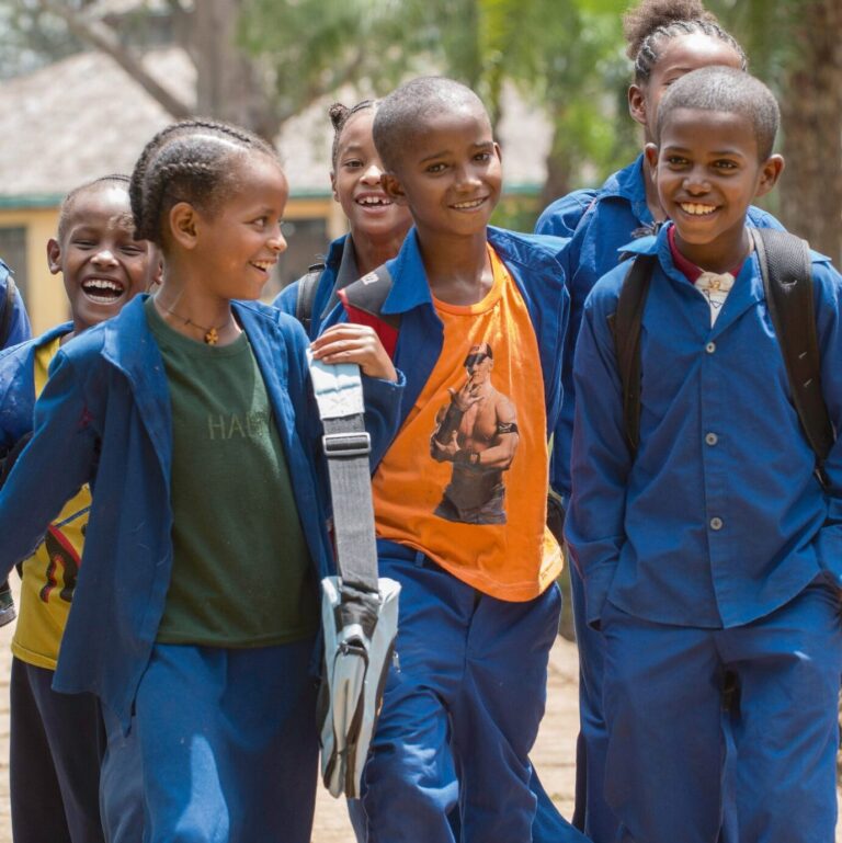 Kinder im Abdii Borii Kinderheim