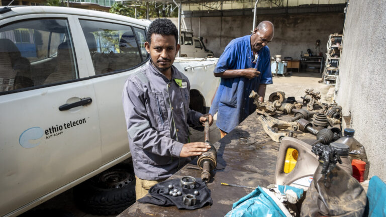 Dejene Edossa arbeitet bei Ethio Telecom in Harar und ist Präsident des ATTC-Alumni-Vereins.