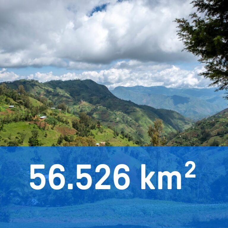 56.526 km² Projektfläche