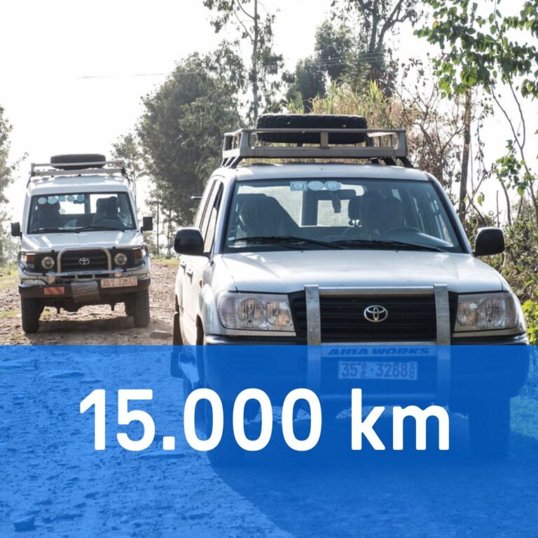 15.000 km strecke pro Jahr