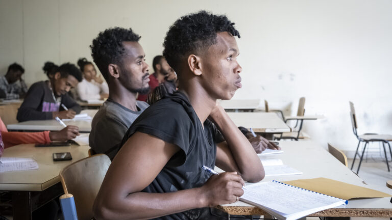 Studierende am ATTC in Harar