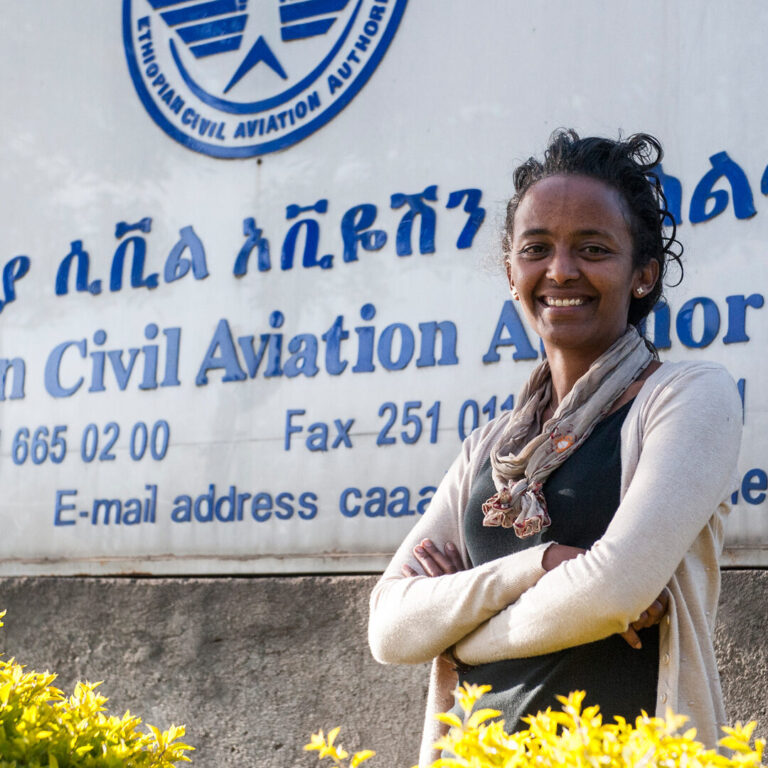 Stolze ATTC-Absolventin