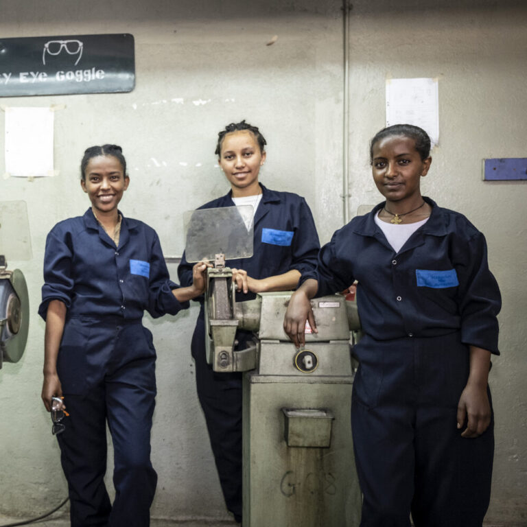 Studierende am ATTC in Harar