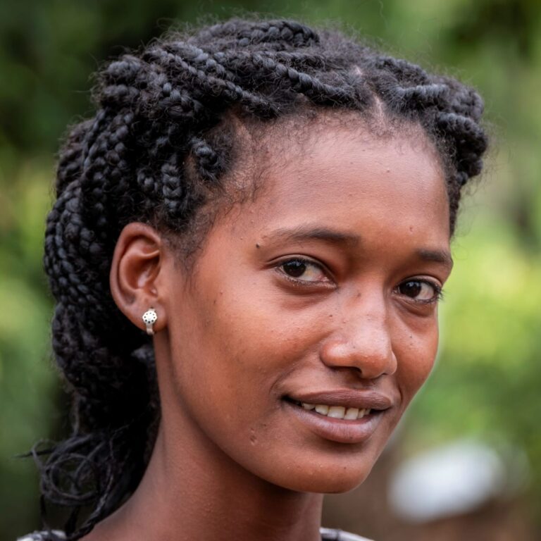 Portrait einer äthiopischen Frau